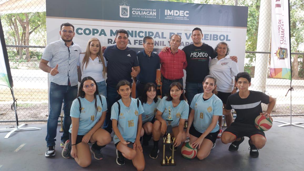 $!Surgen los campeones de la Copa Municipal de voleibol Imdec 2022