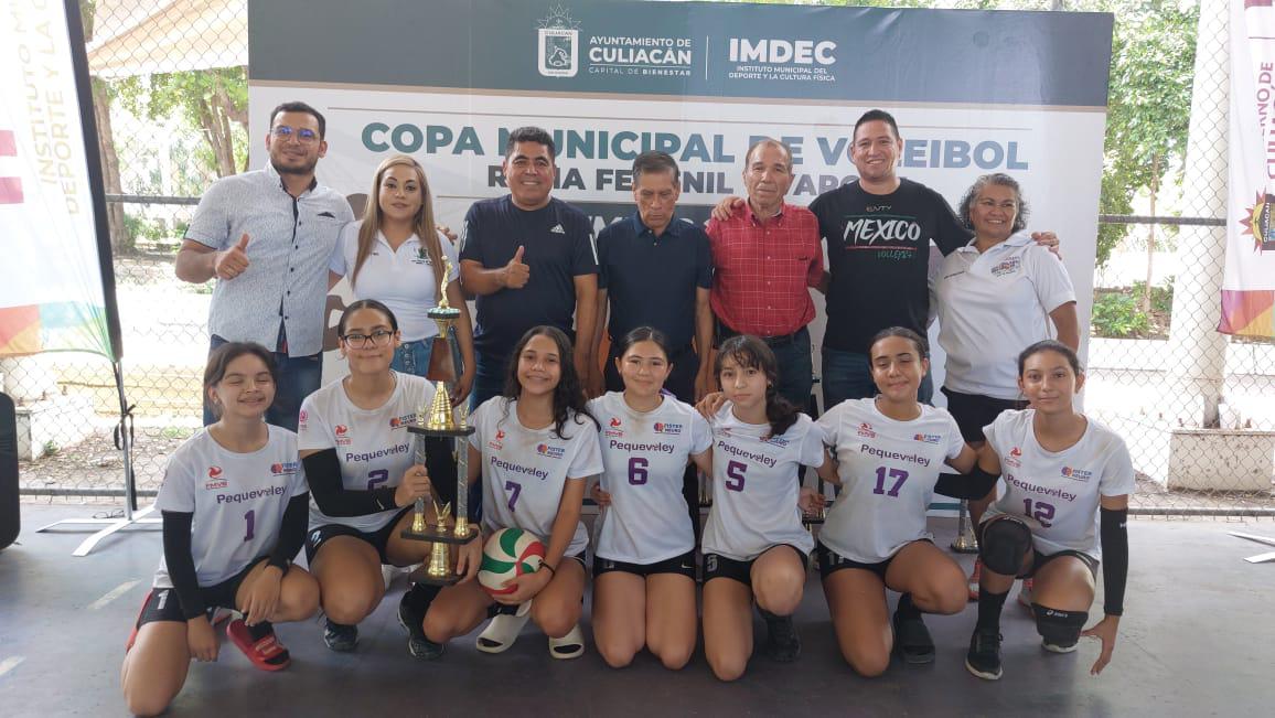 $!Surgen los campeones de la Copa Municipal de voleibol Imdec 2022