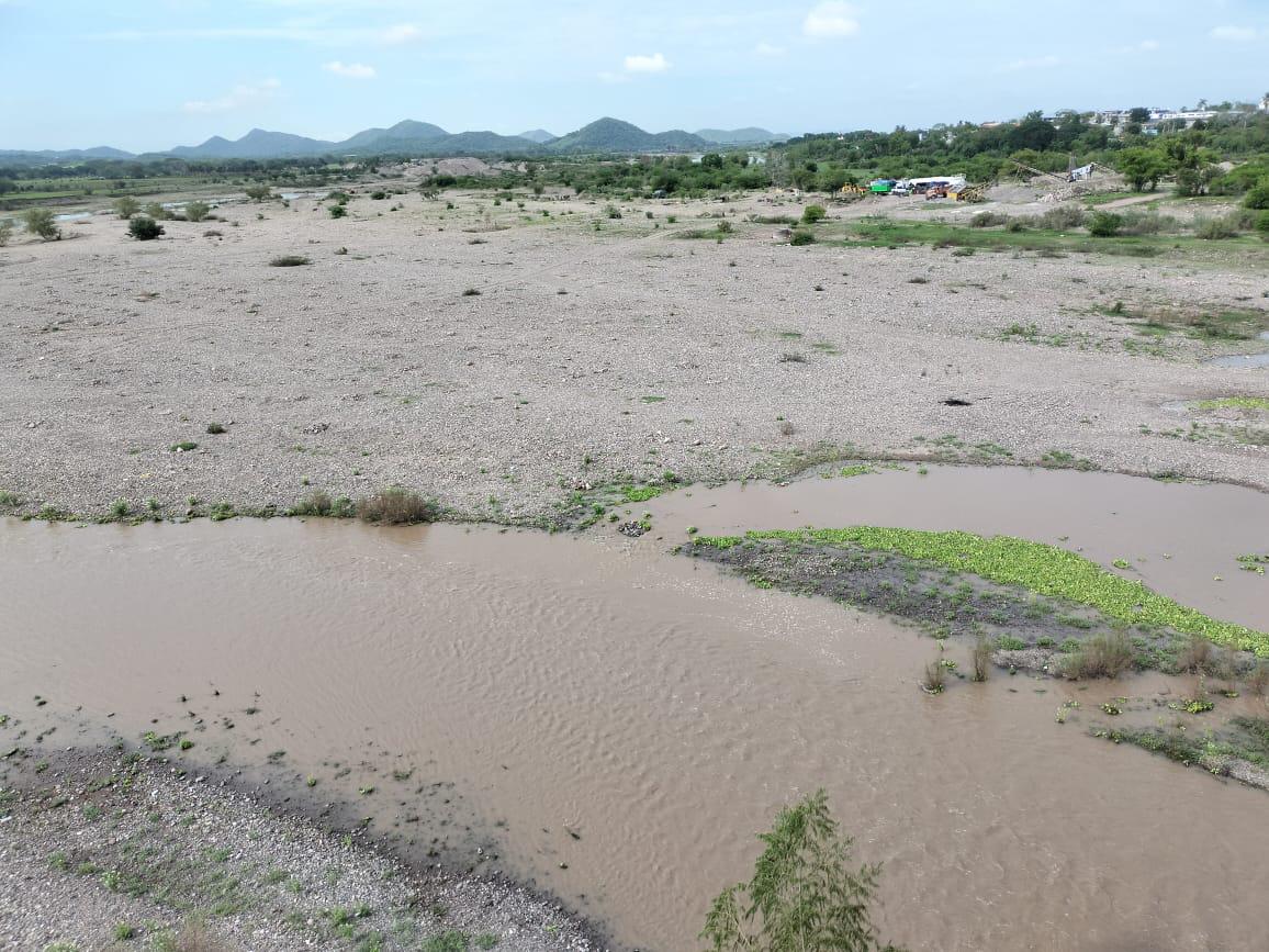 Río Baluarte se empieza a recuperar de la sequía extrema