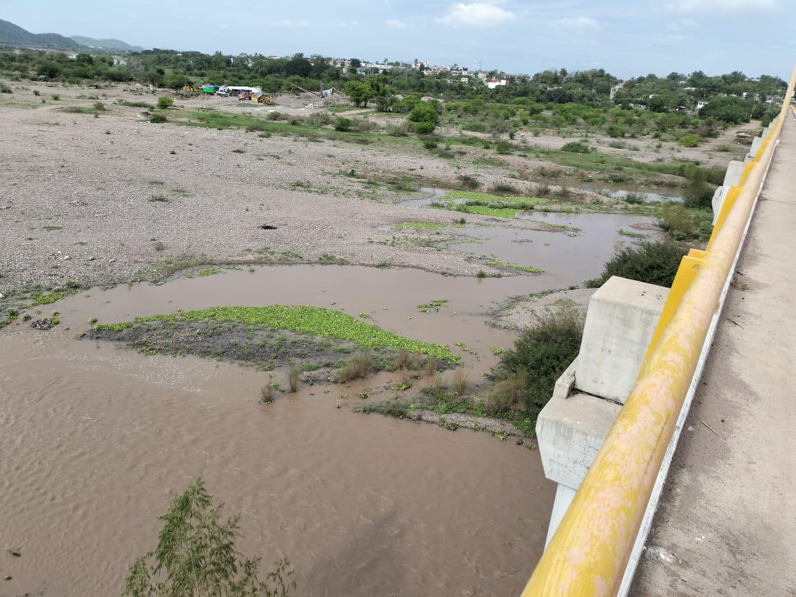 $!Río Baluarte se empieza a recuperar de la sequía extrema