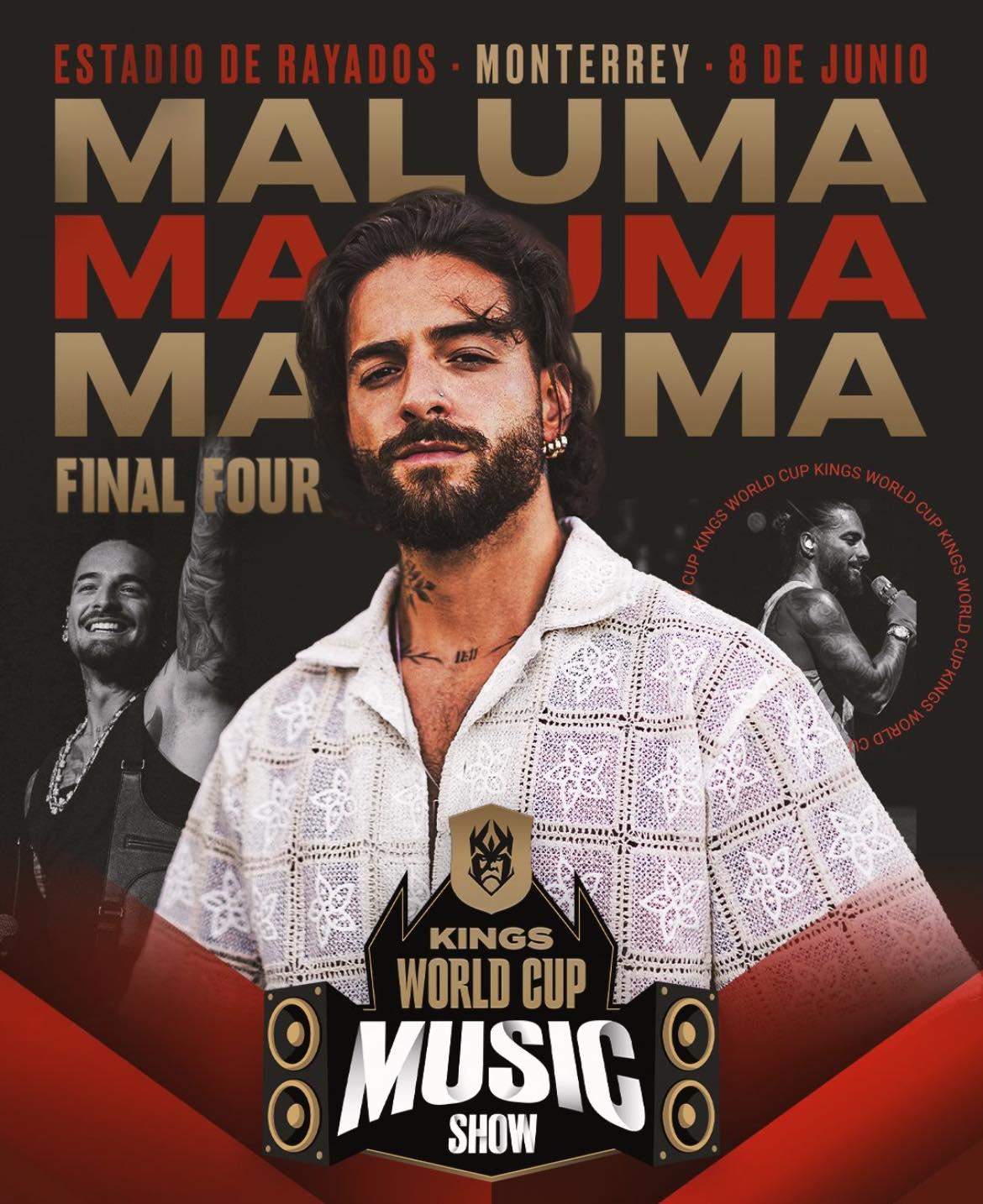 $!Cantará Maluma en la gran final de la Kings World Cup de Monterrey