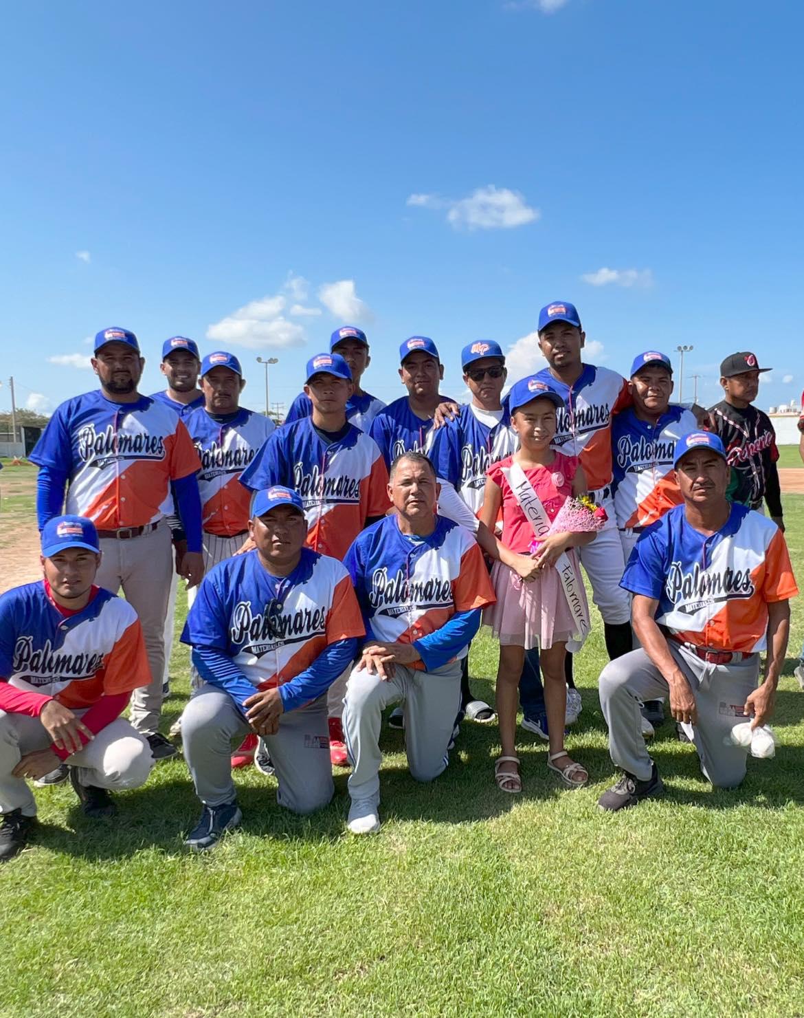 $!Inaugura Alcaldesa Liga de Béisbol Tercera Fuerza ‘Rafael Palomares Rodríguez’, en Escuinapa