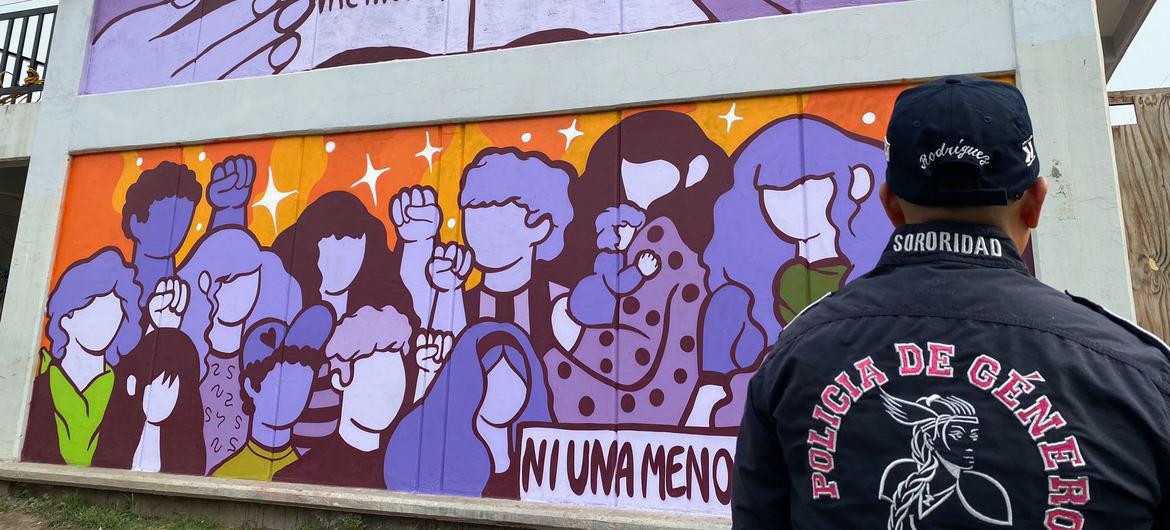 $!El mural “Sembrando memoria, cosechando justicia” representa a la comunidad y a las víctimas de feminicidio del Estado de México.