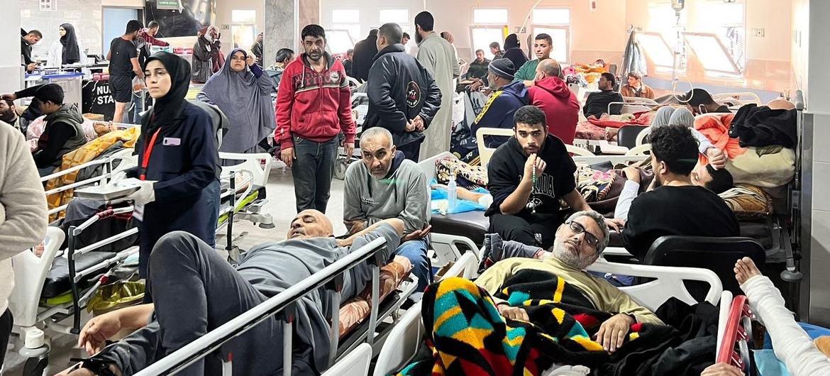 $!Son muy pocos los hospitales que funcionan parcialmente en la Franja de Gaza.