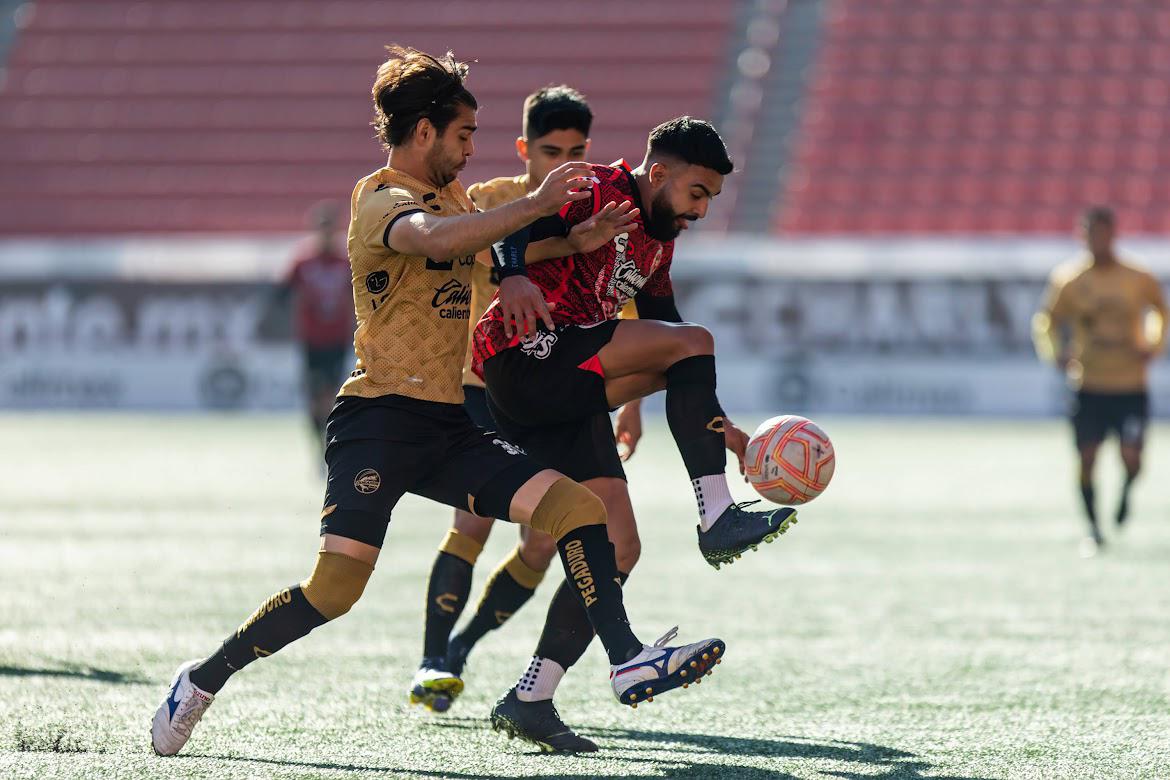 $!Productiva prueba en la frontera entre Xolos y Dorados