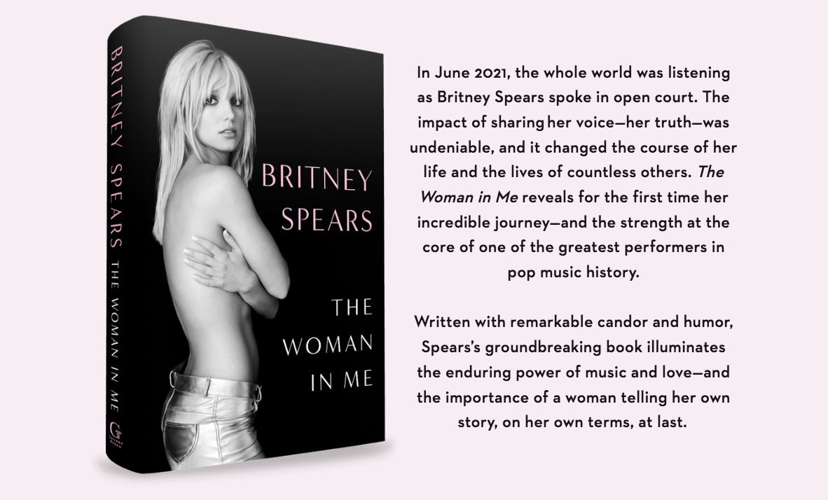 $!Contará Britney Spears su historia en el libro titulado ‘La mujer en mí’