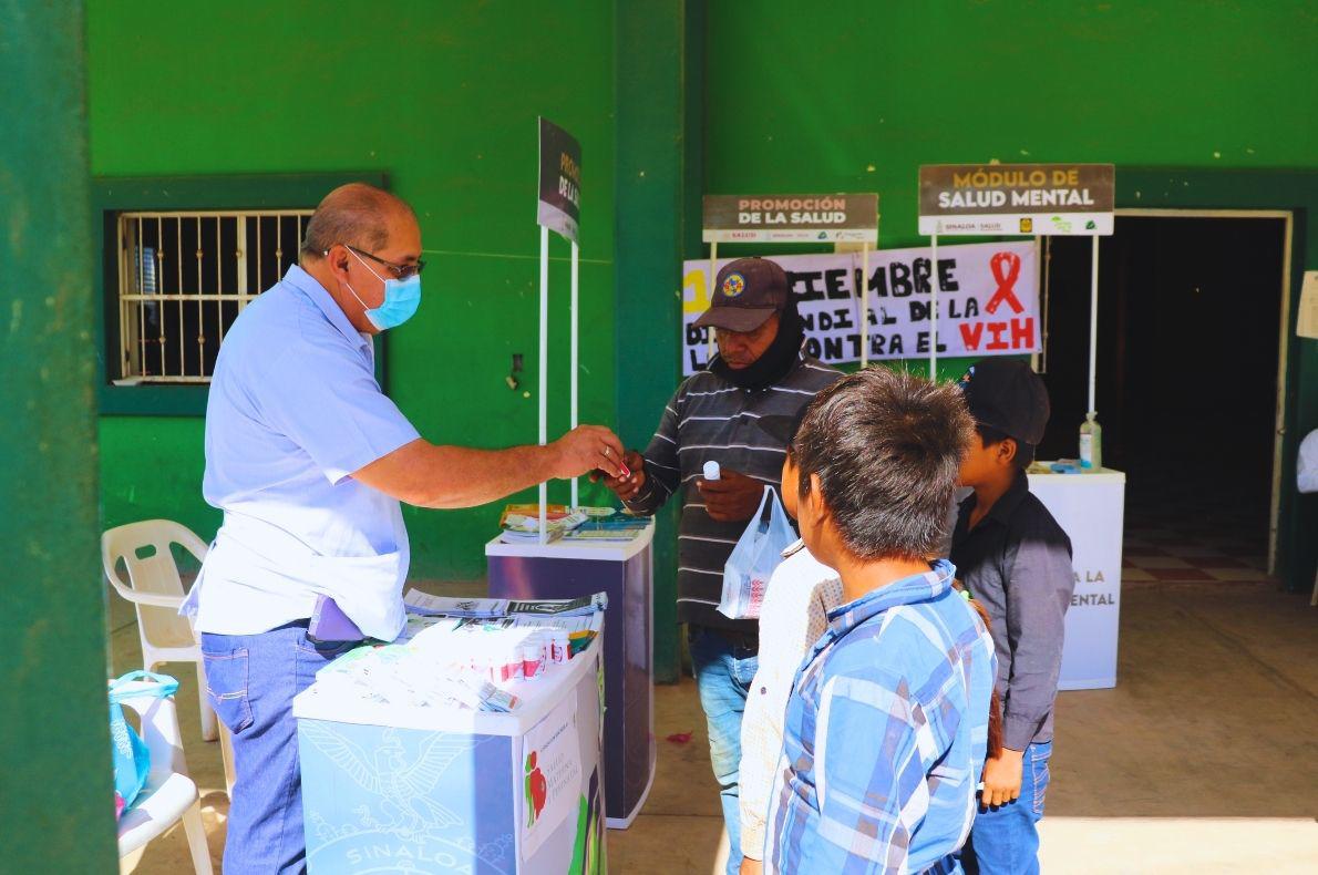 $!Llevan la Feria de la Salud transforma Isla del Bosque, Escuinapa