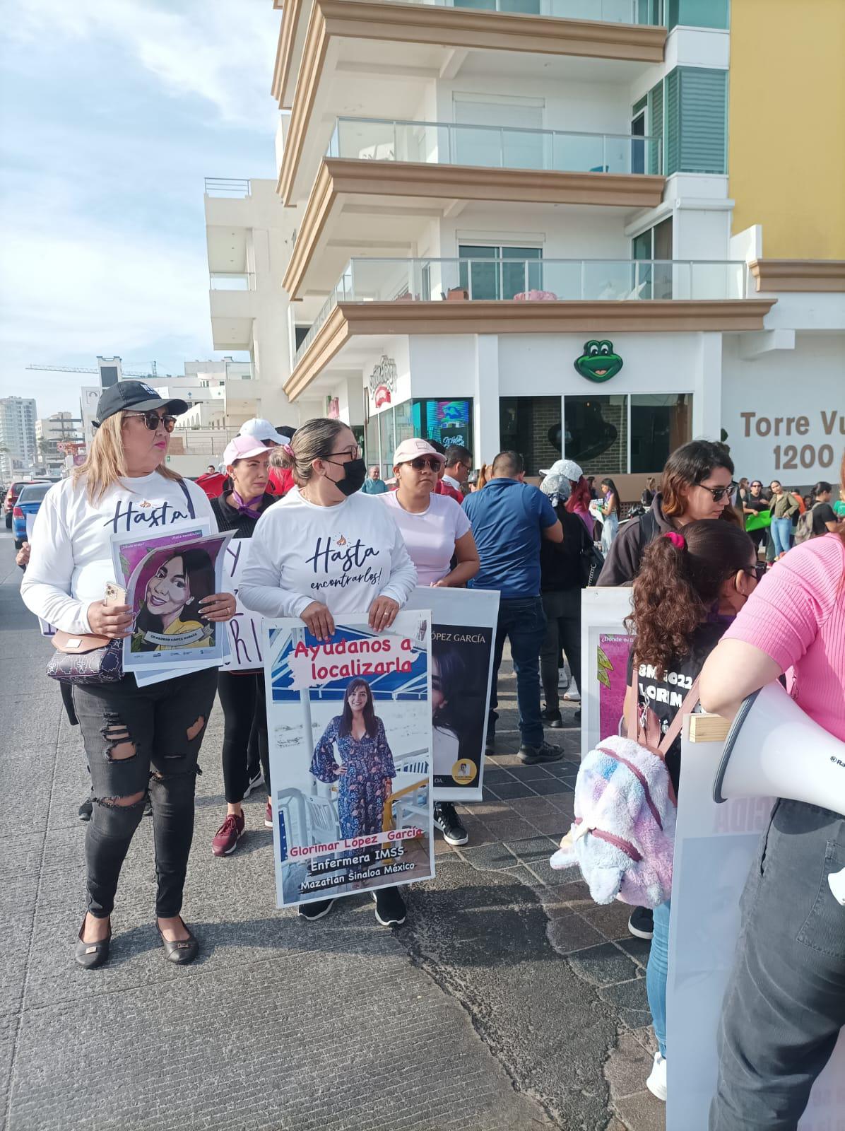 $!Se alista la marcha del 8M en Mazatlán; ya hay cientos de participantes