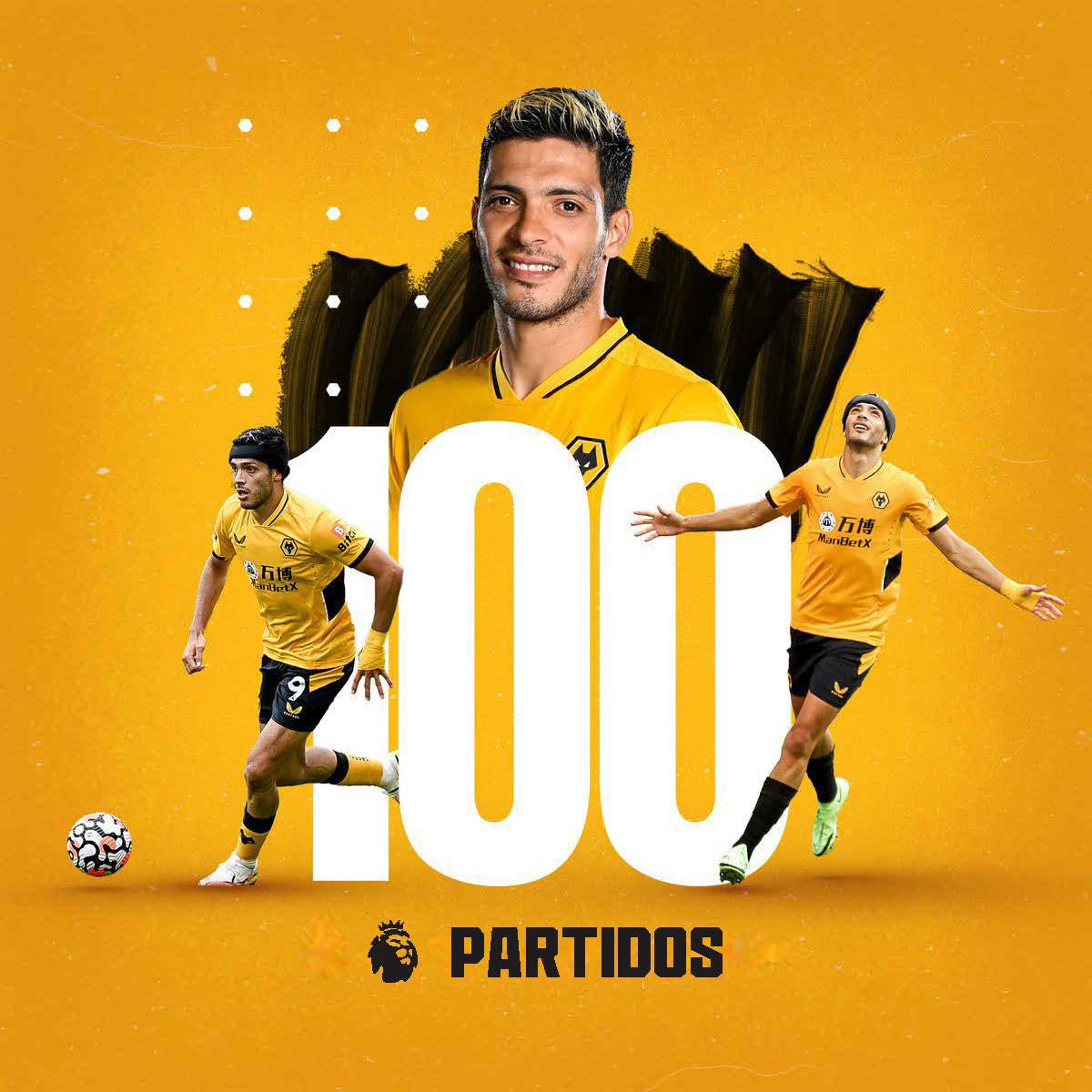 $!Raúl Jiménez llega a 100 partidos en la Premier League