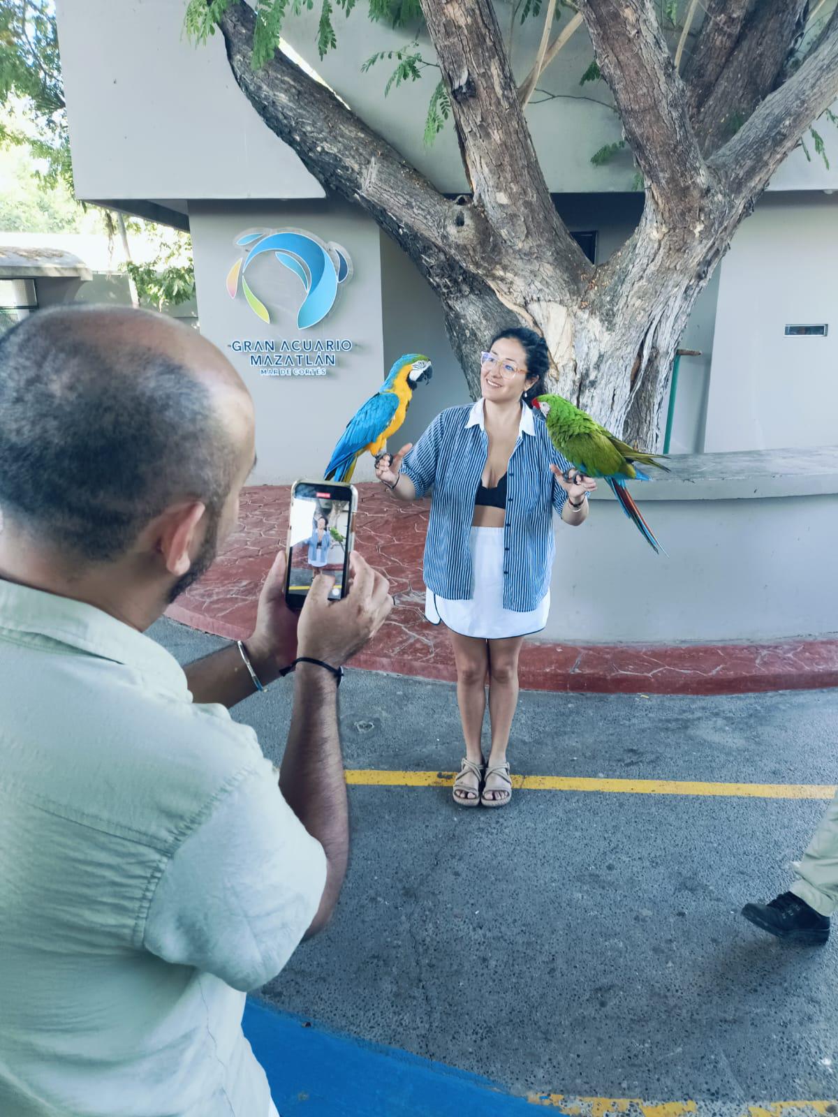 $!Disfrutan del Gran Acuario Mazatlán como parte de la Fiesta Amigos de Mazatlán