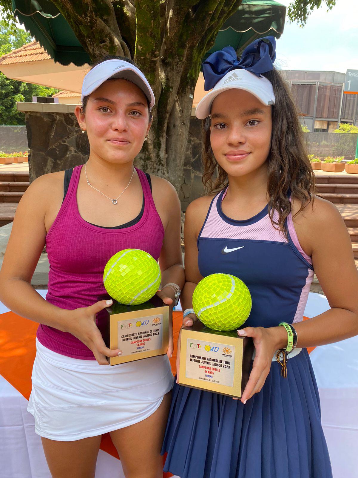 $!Monserrat Montaño es campeona de Dobles en Torneo Nacional de Verano