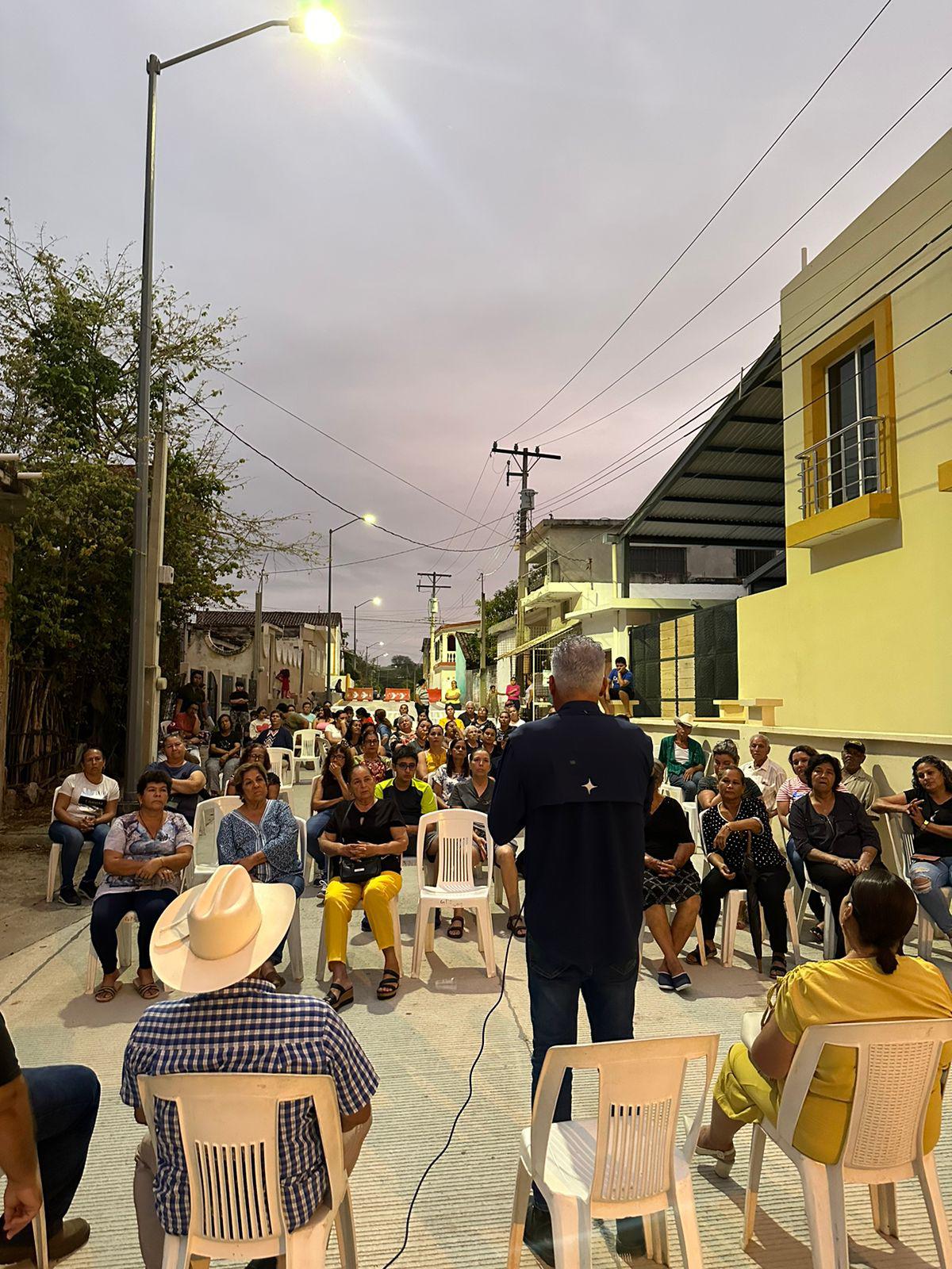 $!Inauguran calle Río Presidio en Agua Caliente de Gárate, en Concordia