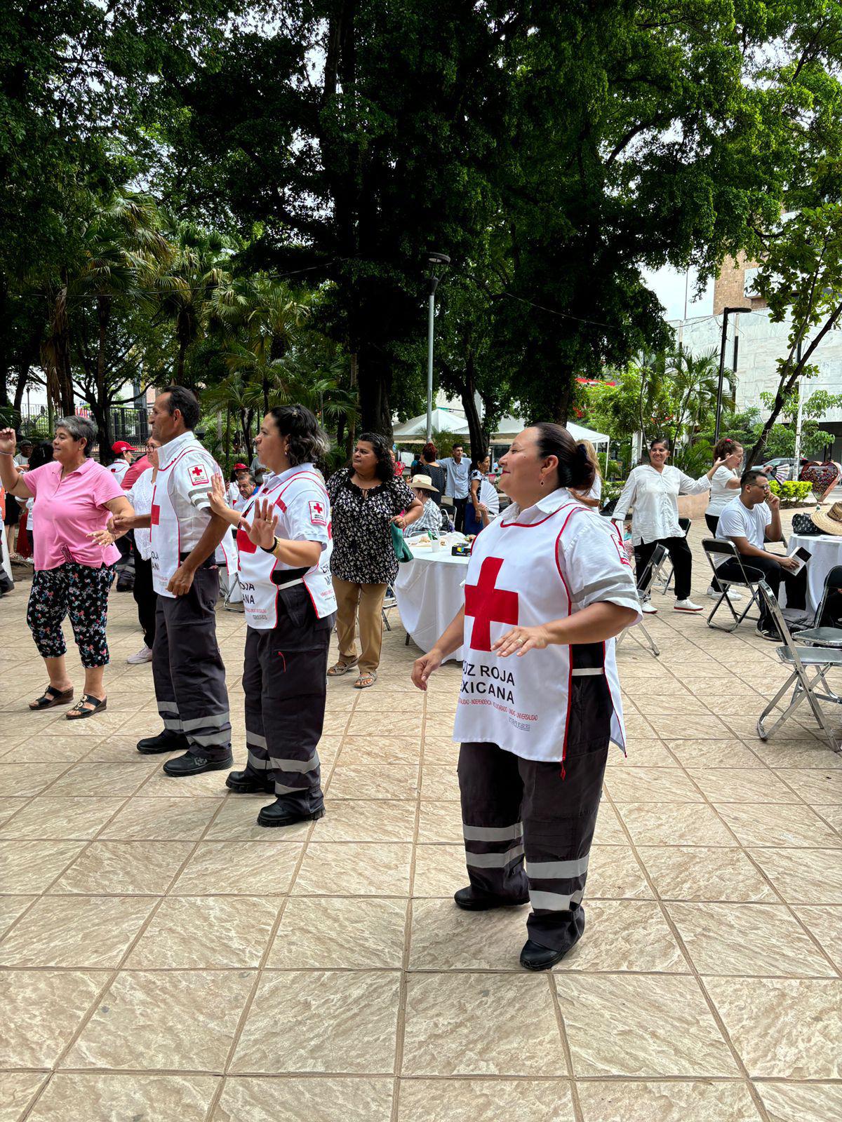 $!Una mañana de alegría y diversión: Cruz Roja Culiacán organiza festejo por el Día del Abuelo