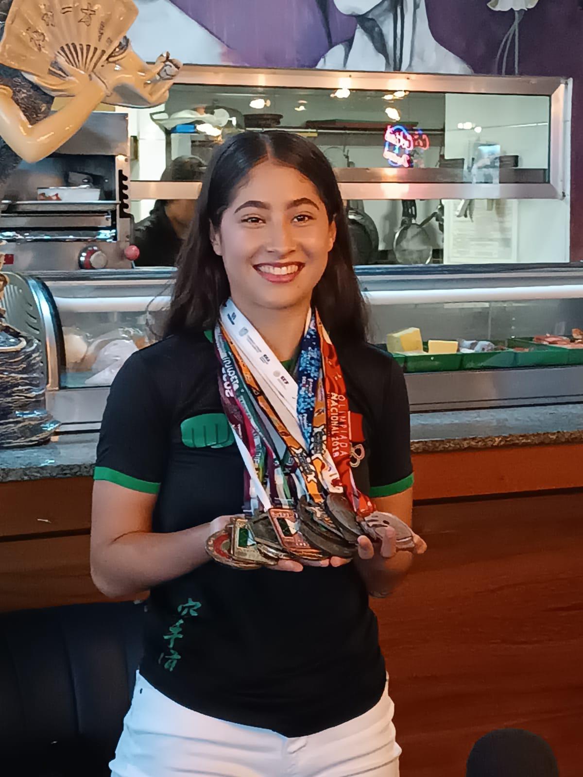 $!Idalia Nieto busca representar dignamente a Mazatlán en Panamericano de Karate Do