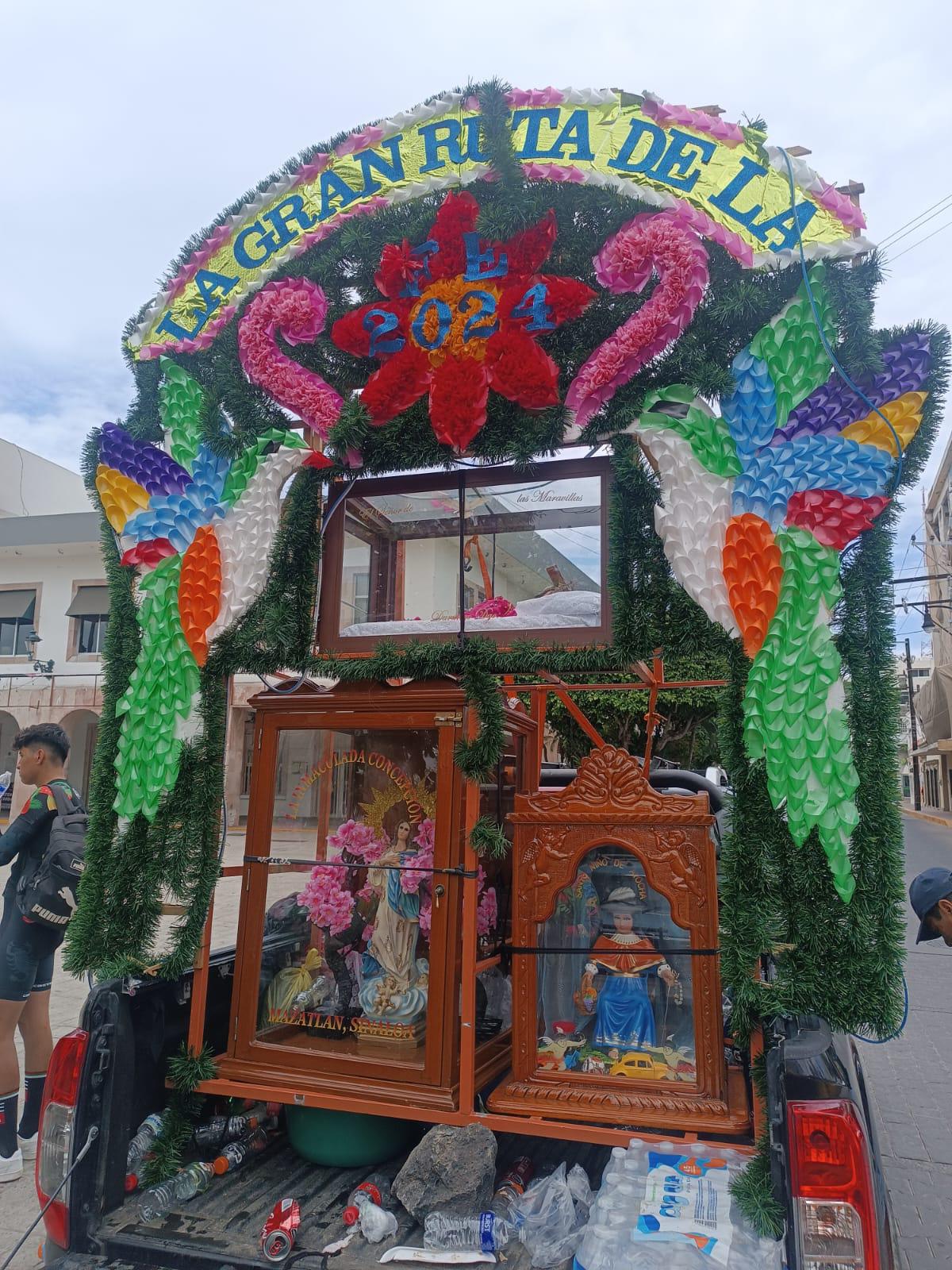 $!‘La Gran Ruta de la Fe’ arriba triunfal al puerto de Mazatlán