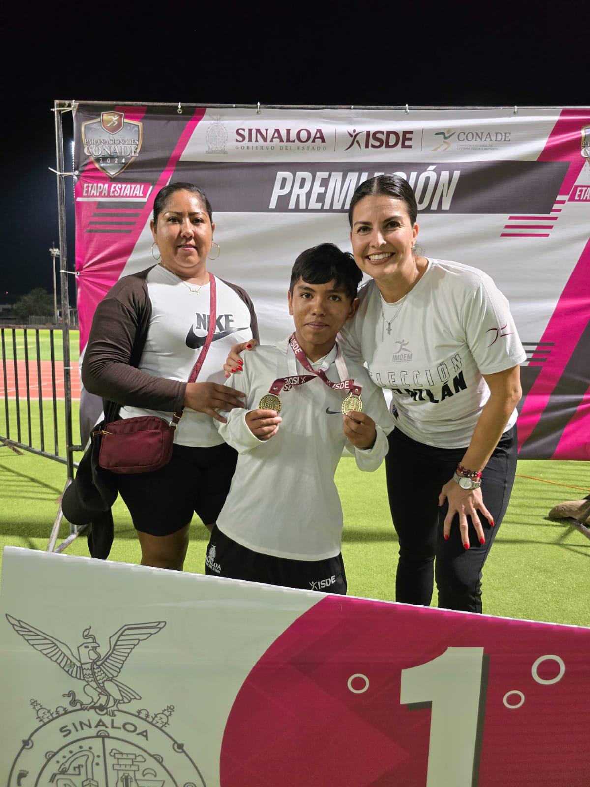 $!‘Contentos porque Mazatlán será parte importante de la Selección Sinaloa en el Paranacional’: Fabiola Verde