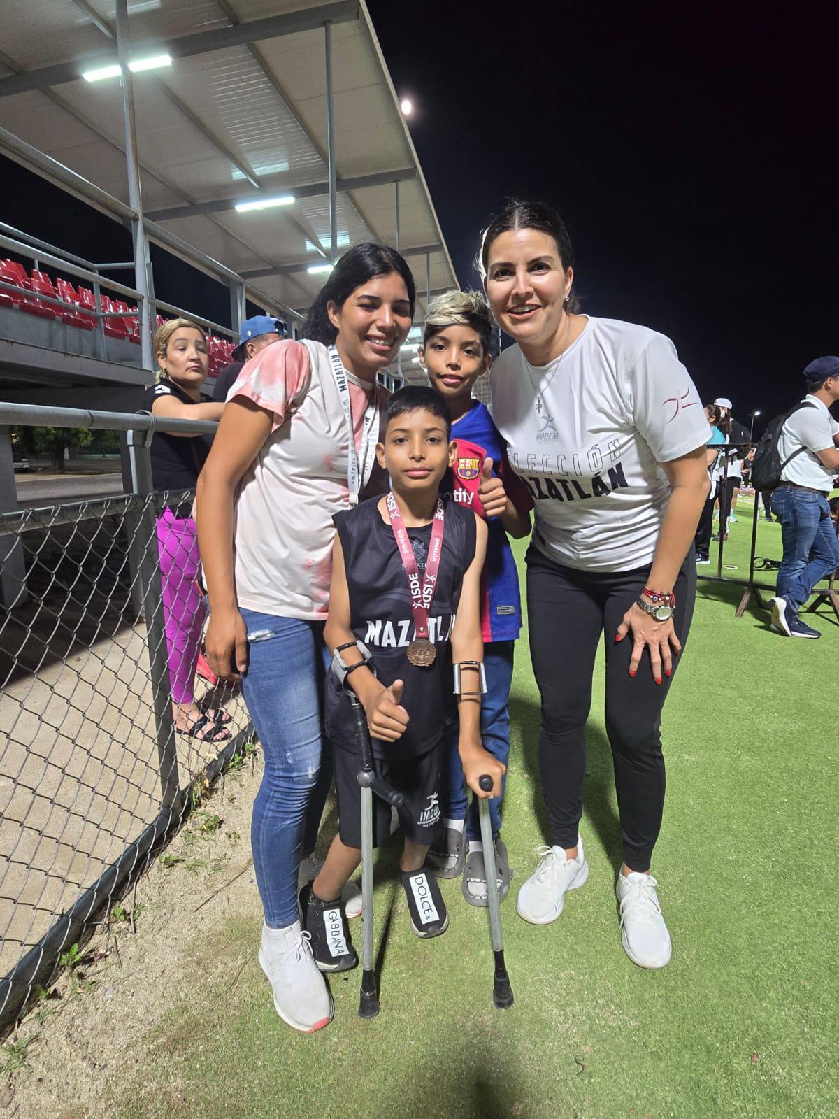 $!‘Contentos porque Mazatlán será parte importante de la Selección Sinaloa en el Paranacional’: Fabiola Verde