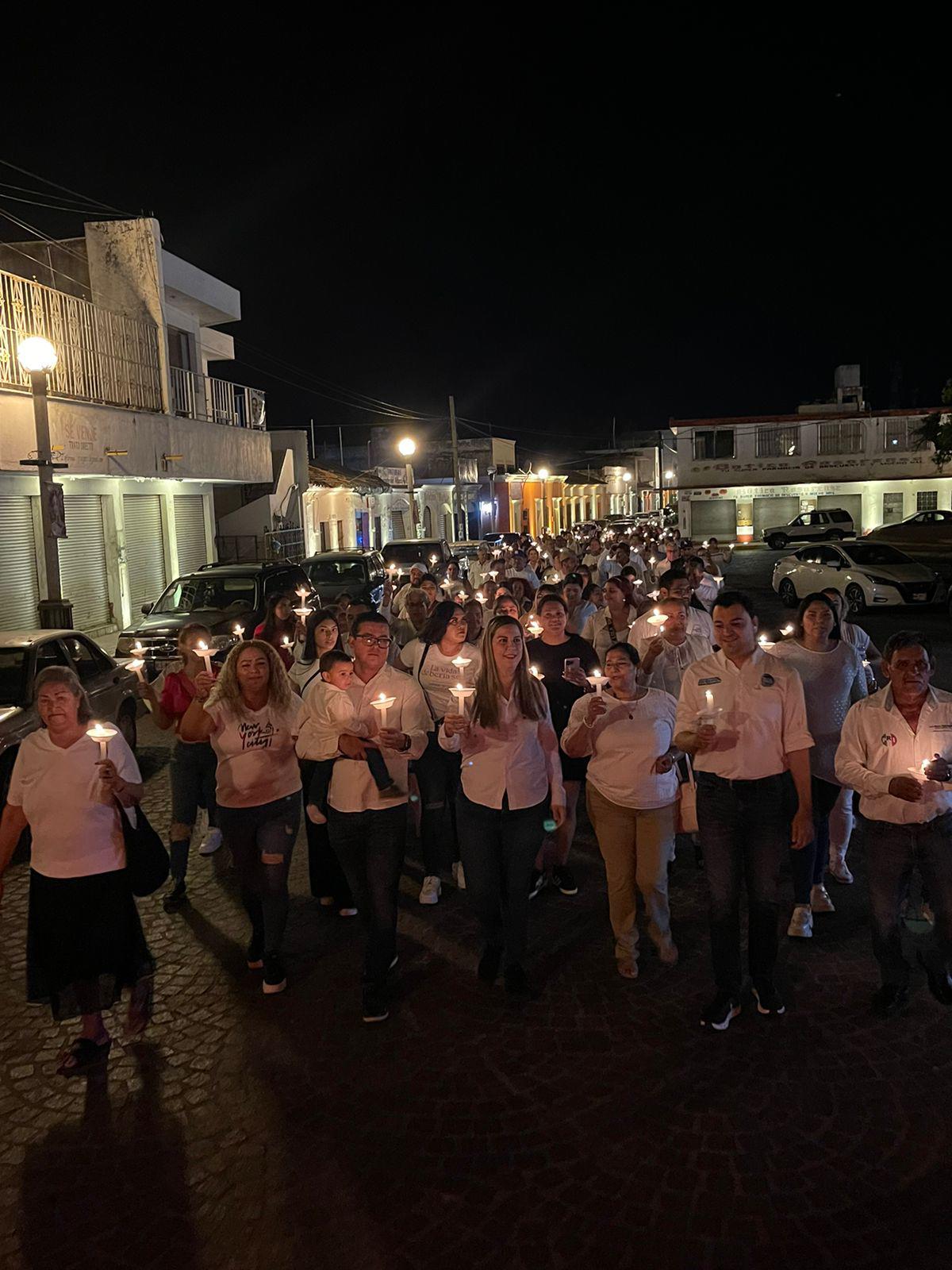 $!Inicia campaña candidata de la coalición Fuerza y Corazón por Sinaloa en Rosario