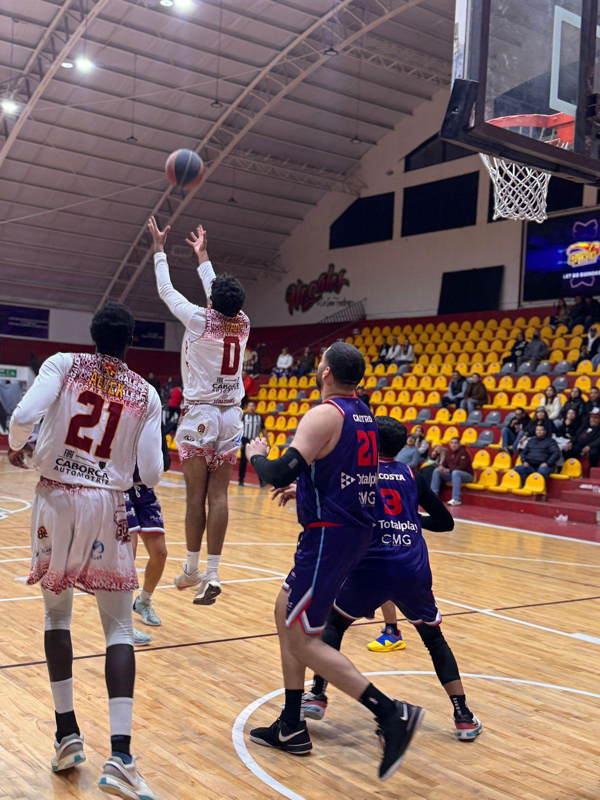 $!Marinos Basketball cae en Nogales al iniciar gira en Sonora