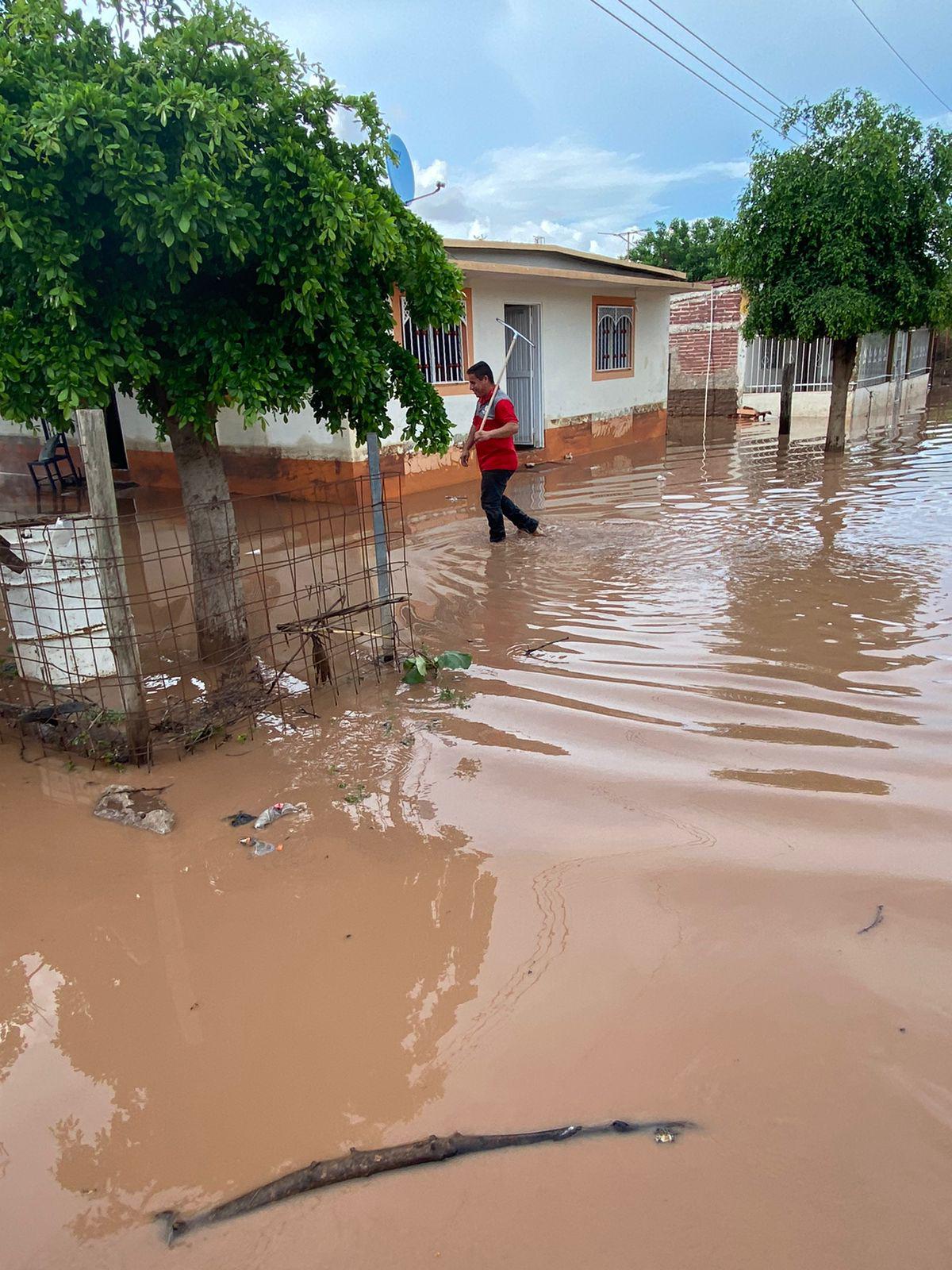 $!Lluvias dejan viviendas afectadas en Mocorito y Culiacán