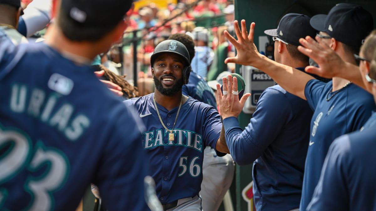 $!Randy Arozarena pega su primer jonrón en el Busch Stadium