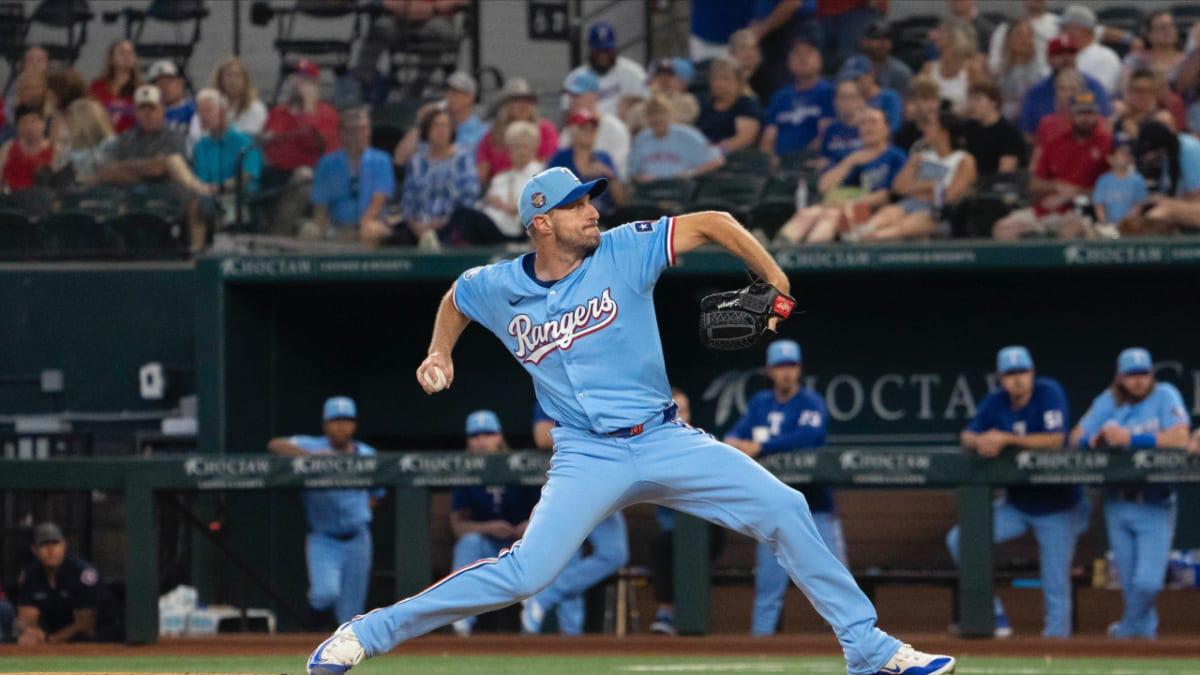 $!Scherzer empata a Maddux en listado de ponches en su debut del 2024