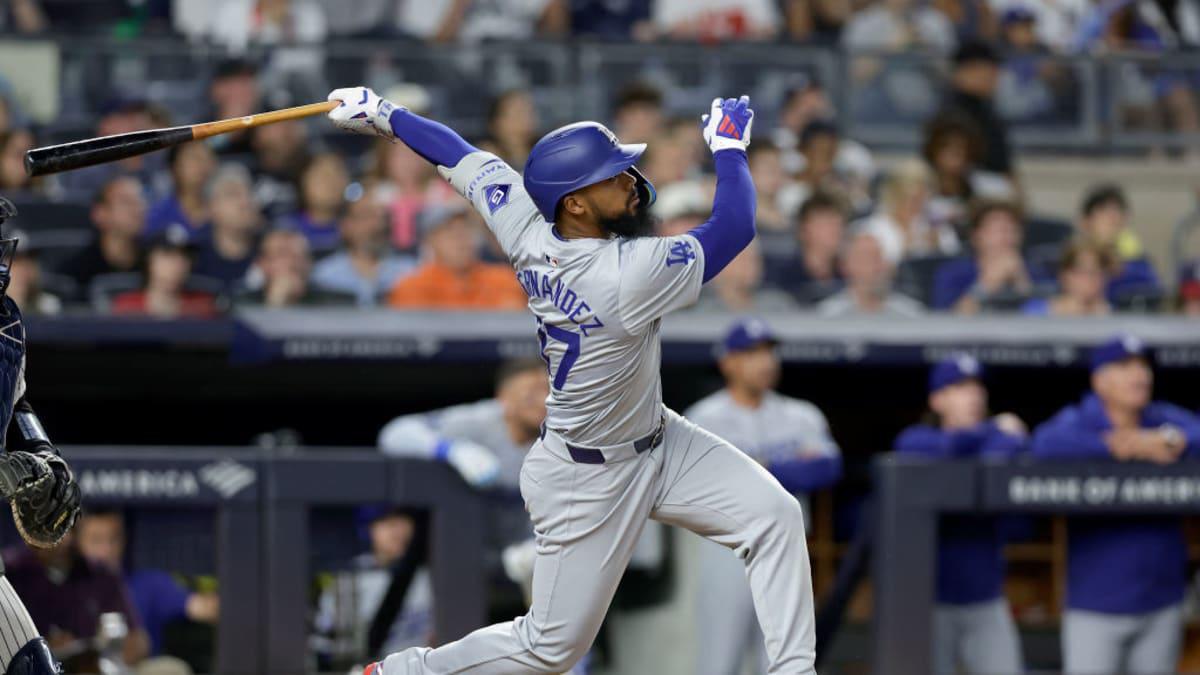 $!Teoscar suena grand slam y Dodgers le repiten la dosis a Yanquis en Nueva York