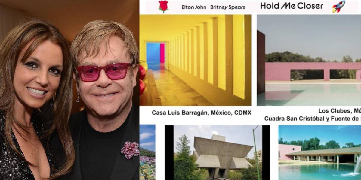 Con locaciones en México, Elton John y Britney Spears estrenan el video de  'Hold me closer