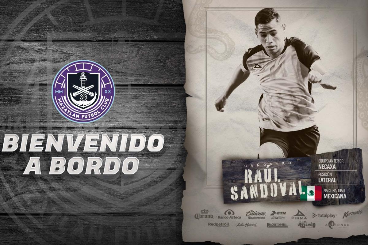 $!Ahomense Raúl Sandoval se sube al barco del Mazatlán FC