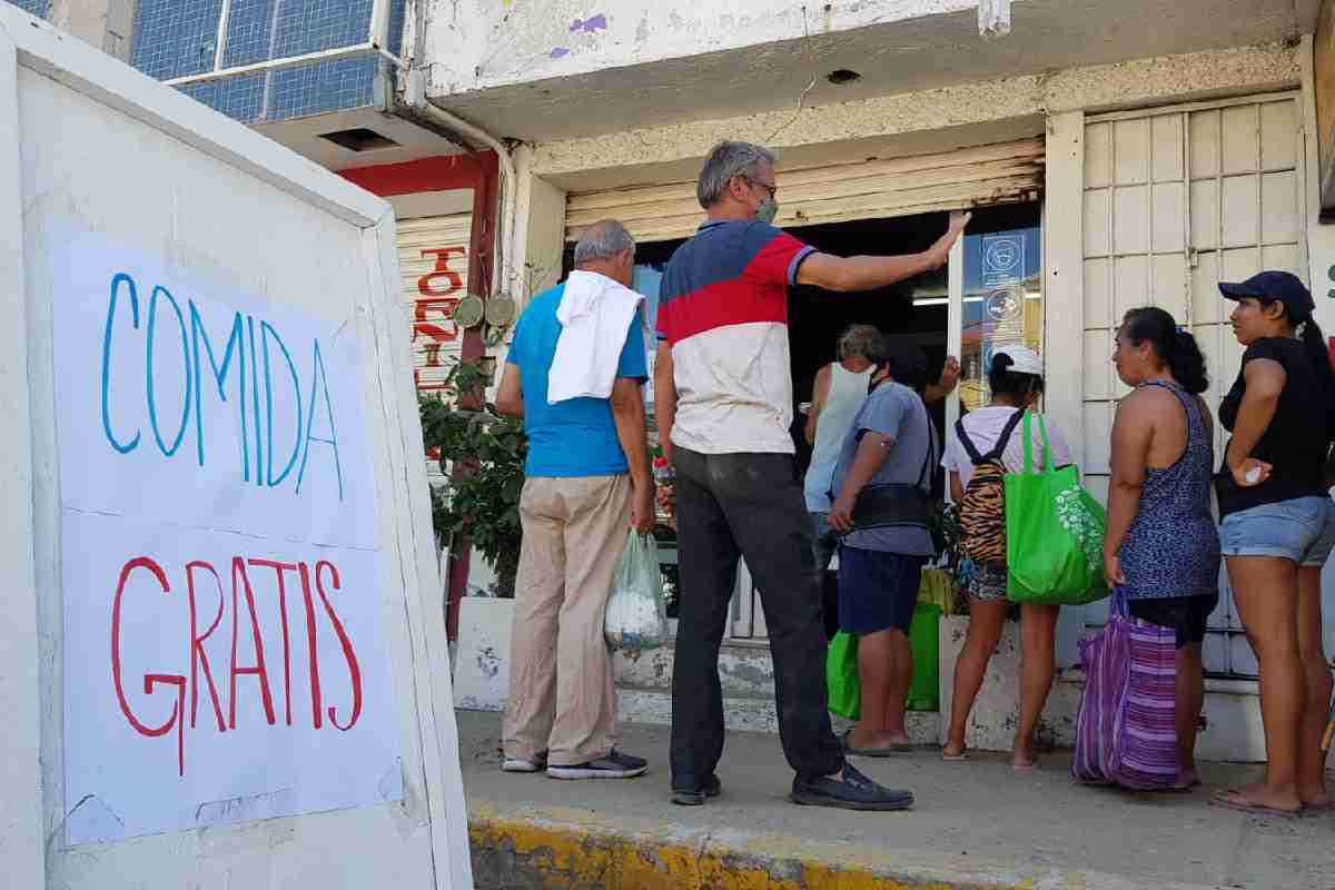 $!Servicio de comedor de la sociedad civil en Acapulco.