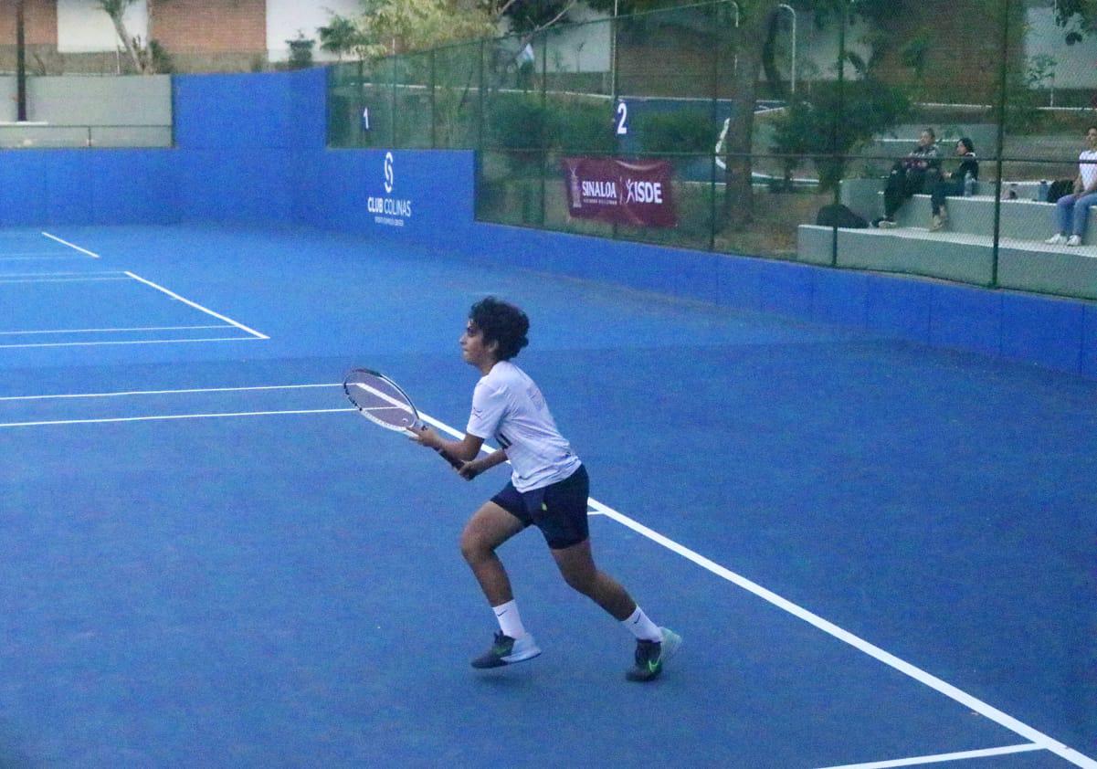 $!Cierra espectacular el primer día del estatal de tenis