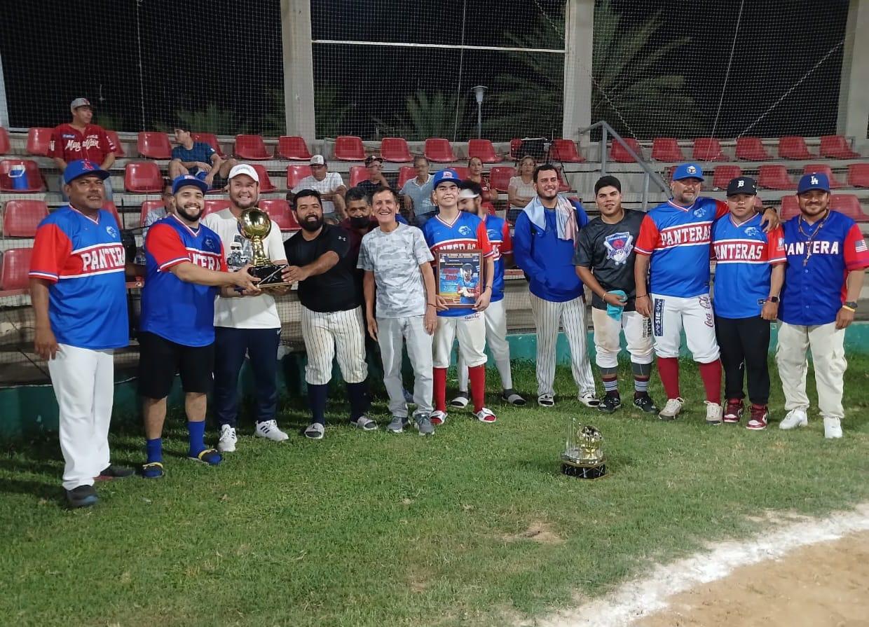 $!Se corona Suterm-Sección 75 campeón de la Liga de Beisbol Primera Fuerza Nocturna