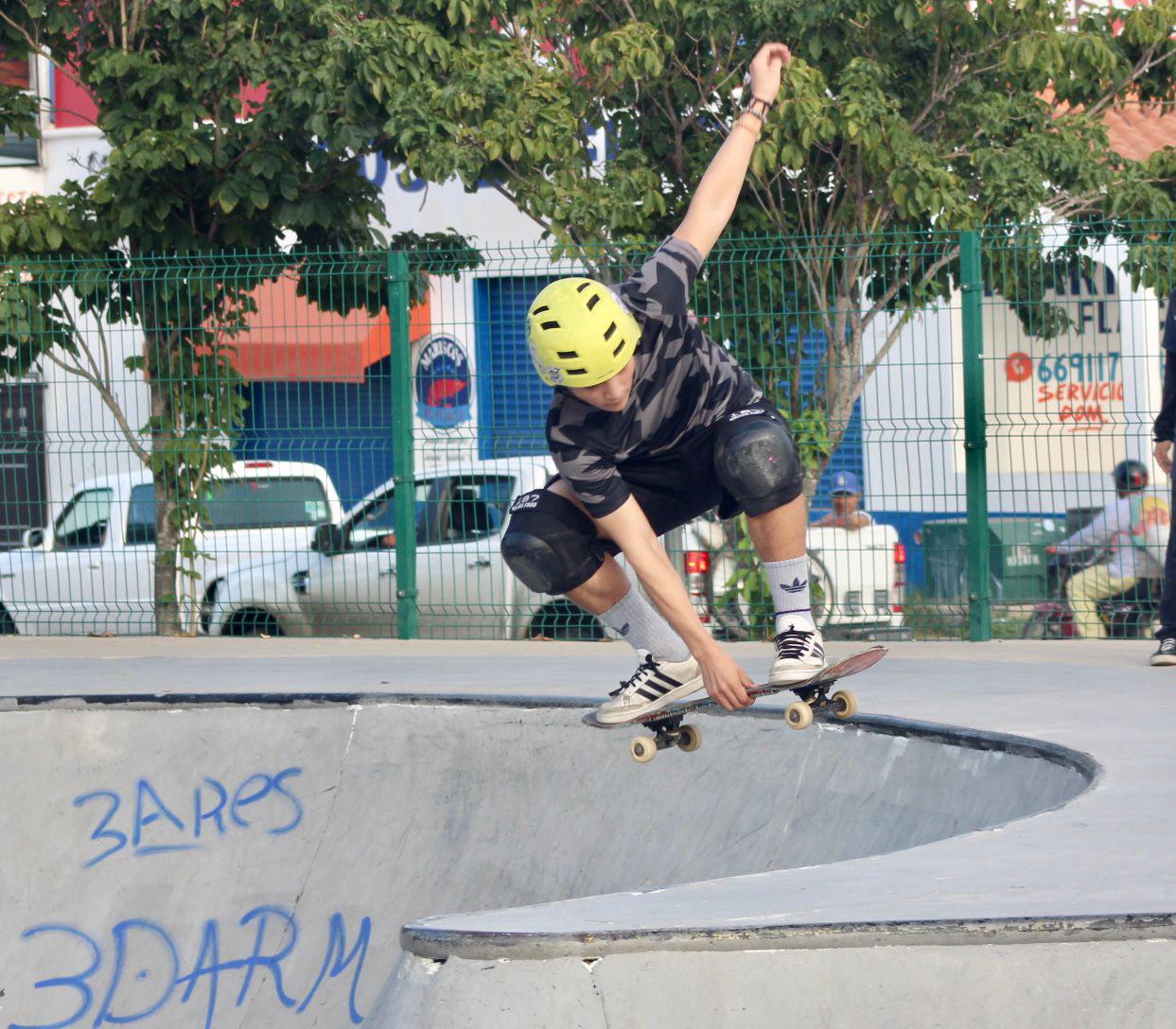 $!Maromas, piruetas y mucha acción, en el arranque del Circuito de Patinaje y Skateboarding 2023