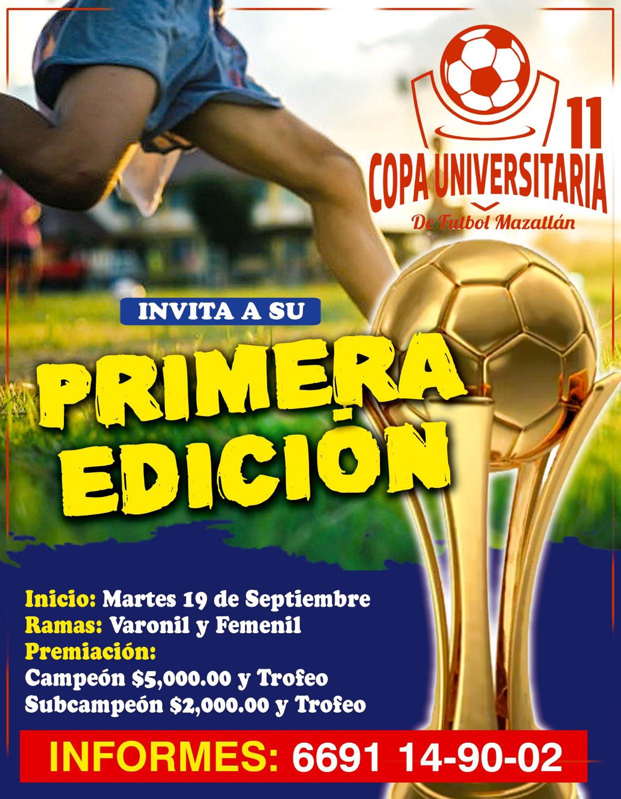 $!Invitan a la primera Copa Universitaria de futbol