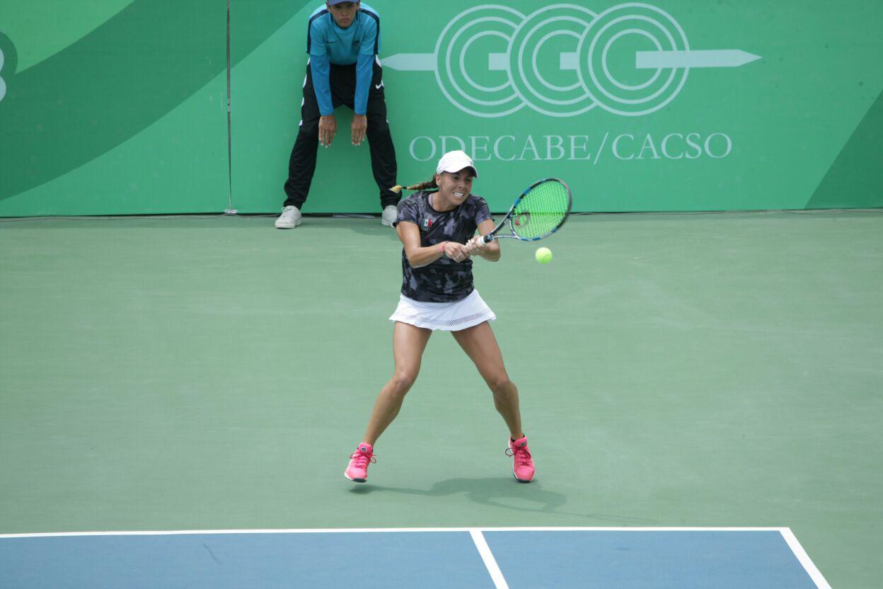 $!Por lluvia se suspende semifinal de Giuliana Olmos en el Torneo iTennis Arcadia Women’s Pro Open