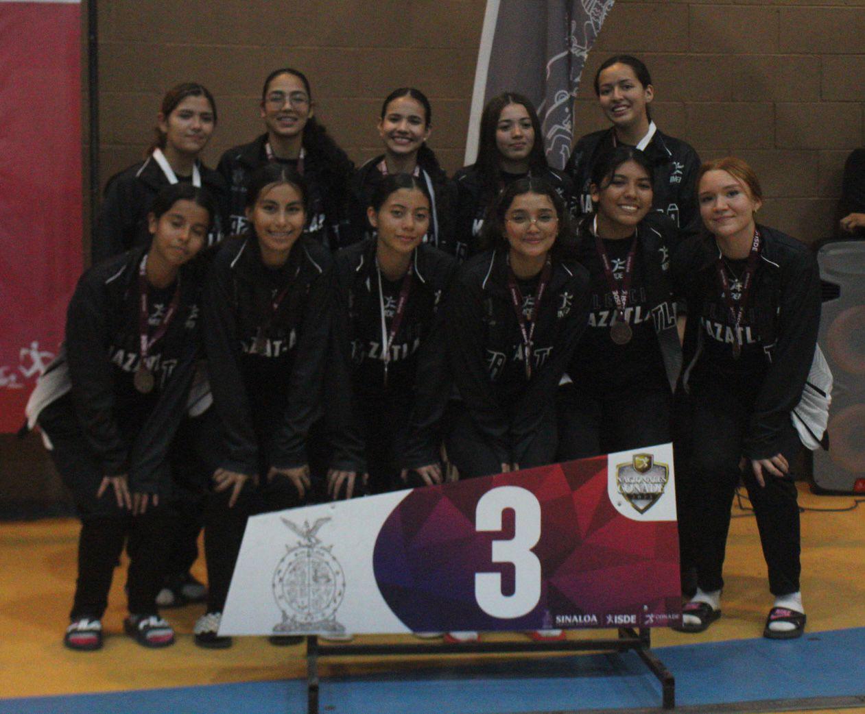 $!Conquista Mazatlán dos platas y un bronce en basquetbol 5x5