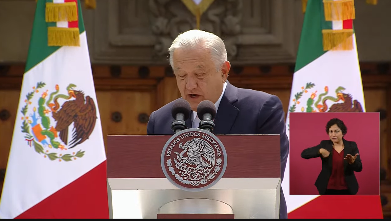 $!AMLO destaca sistema de salud, programas sociales y combate a corrupción en último Informe de Gobierno