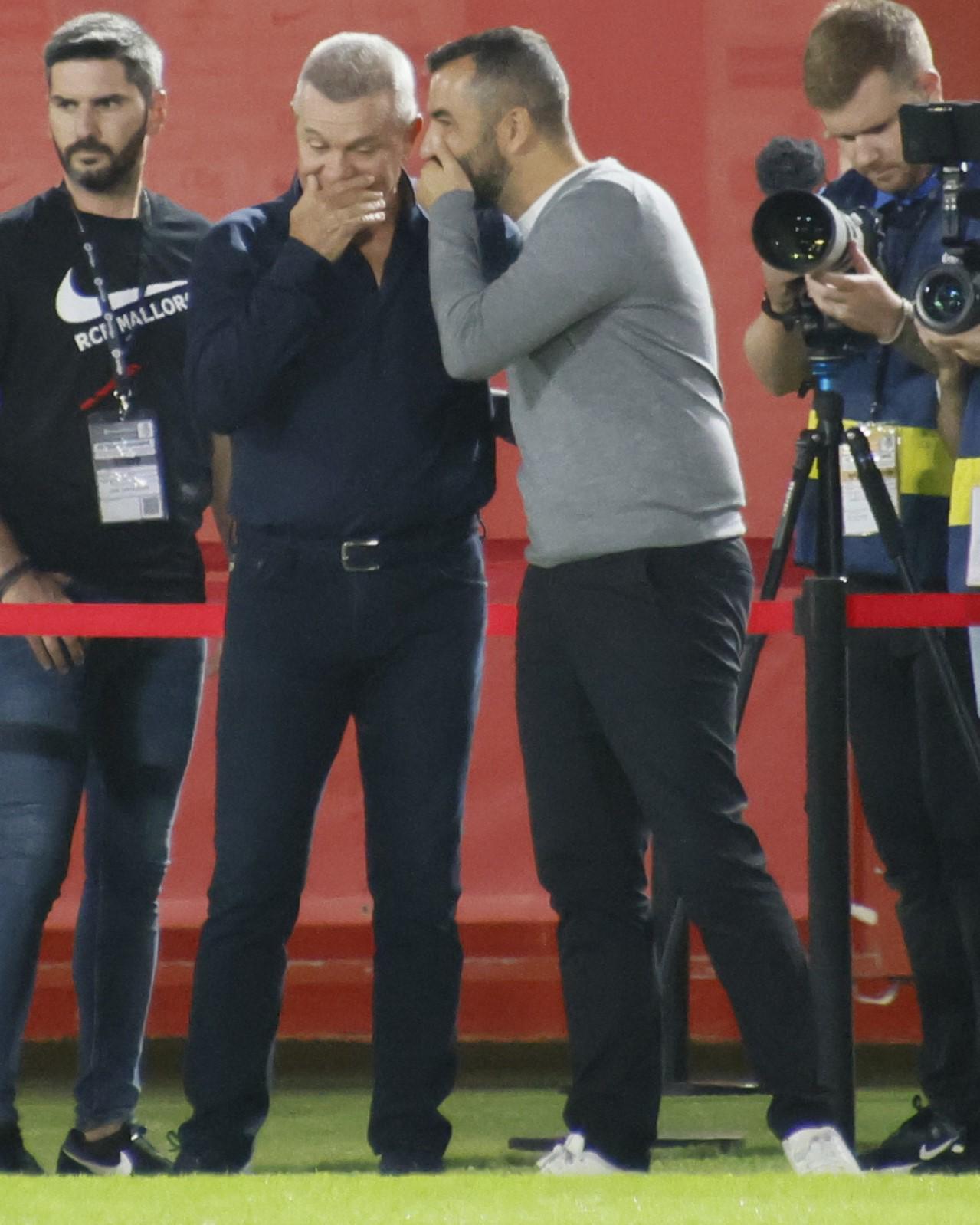 $!Javier Aguirre es expulsado en el empate del Mallorca