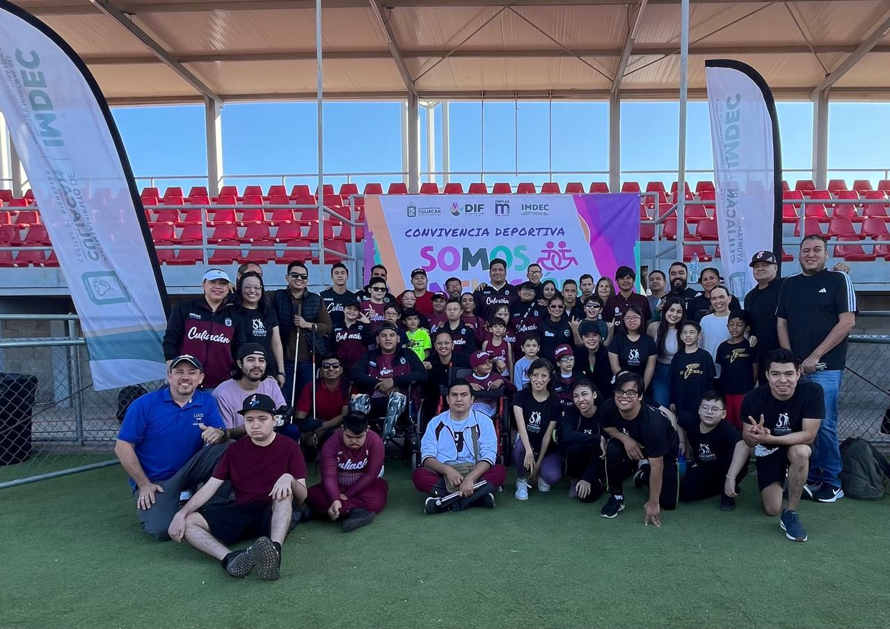 $!Celebran convivencia deportiva por la inclusión de personas con discapacidad, en Culiacán