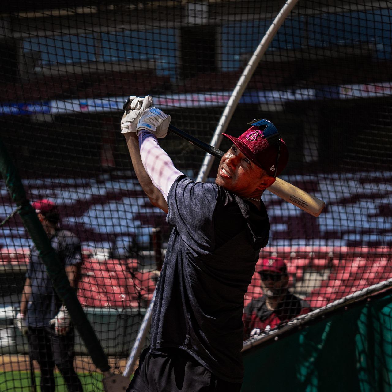 $!El zurdo Rubén Reyes se incorpora a las prácticas de Tomateros de Culiacán