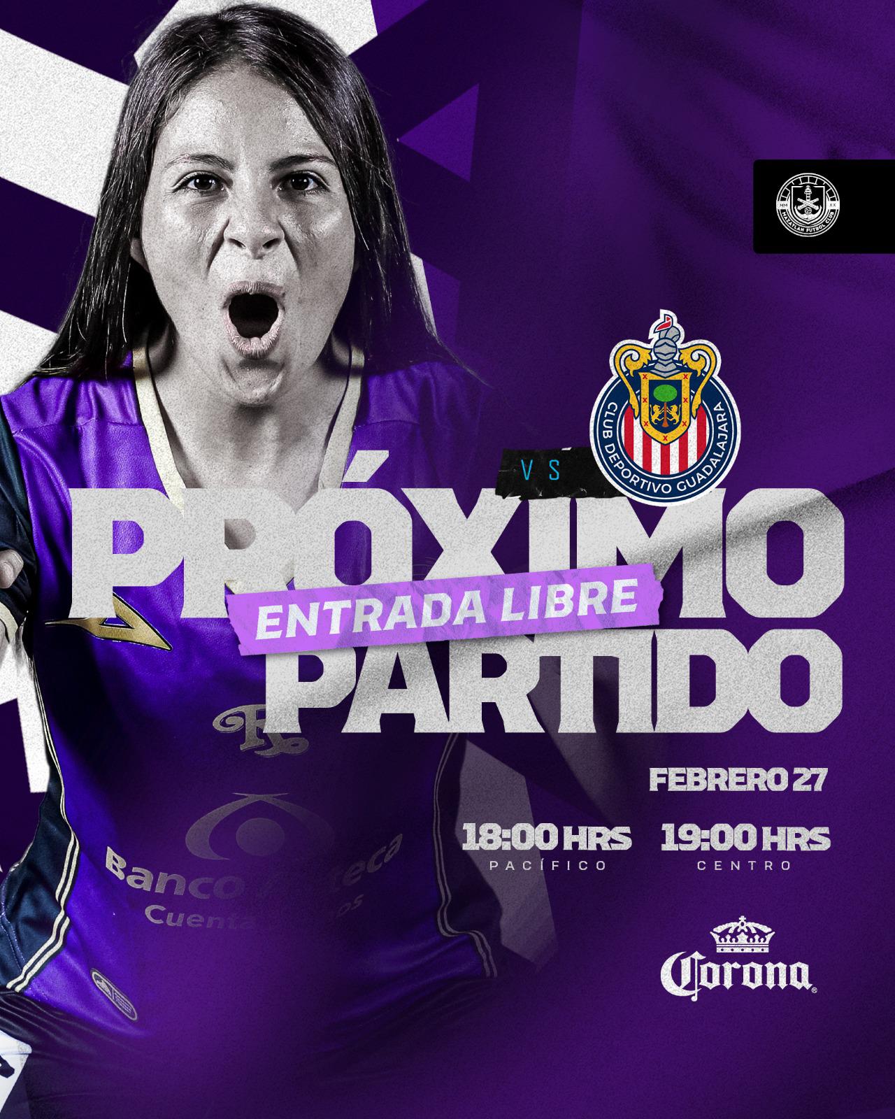 $!Entrada del Mazatlán Femenil-Chivas será gratuita