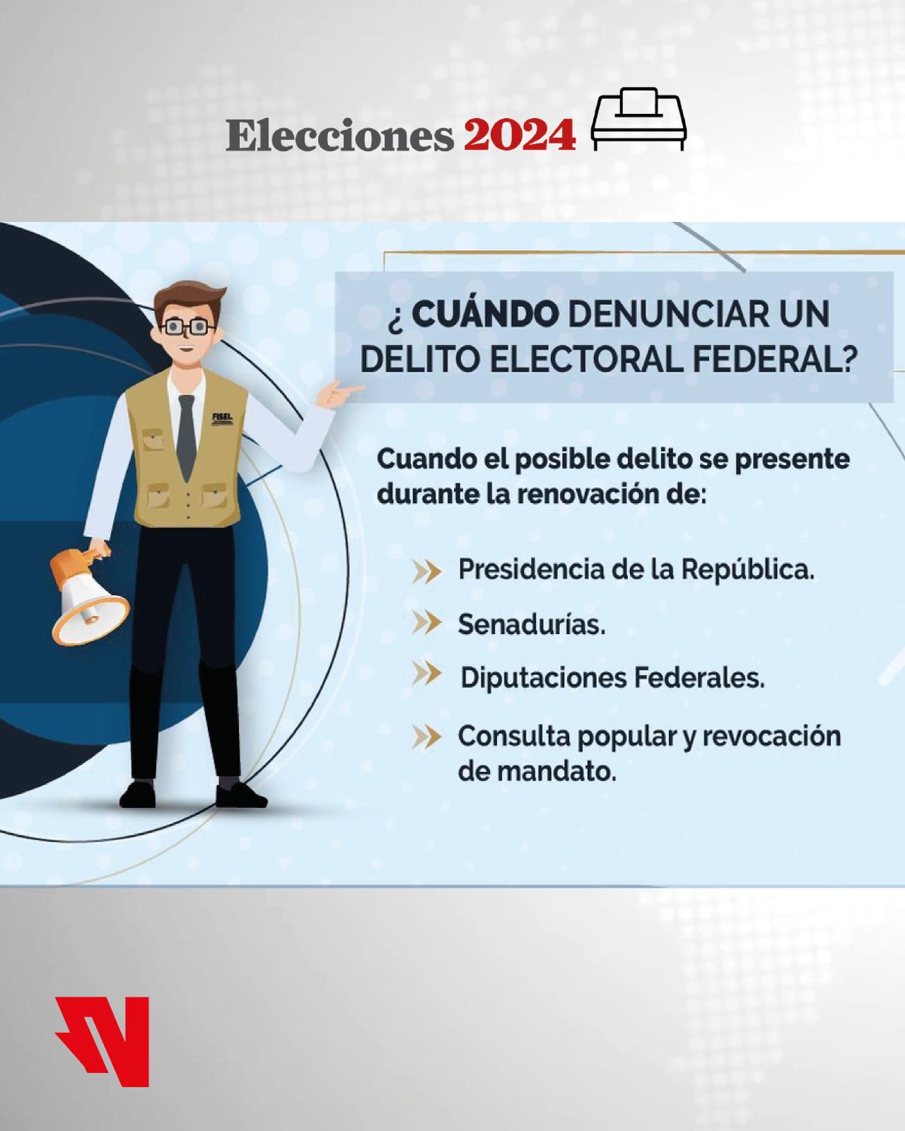 $!Exhorta FISEL de FGR a denunciar actos que violen la ley electoral