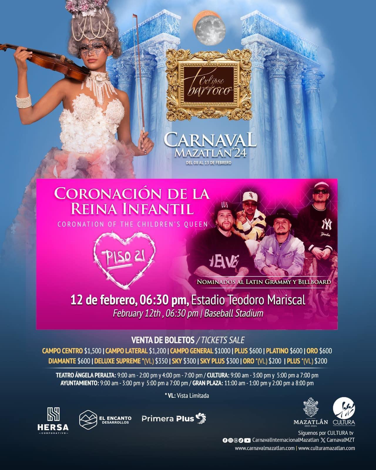 $!Julión Álvarez y Alfredo Olivas, Emmanuel, Fernando de la Mora y Banda El Limón, en el Carnaval de Mazatlán