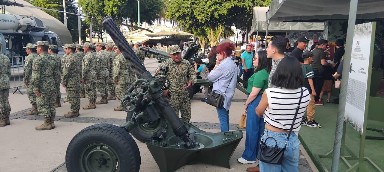 $!Tras un mes de promover al ejército, clausuran exposición La Gran Fuerza de México en Culiacán