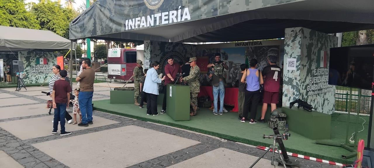 $!Tras un mes de promover al ejército, clausuran exposición La Gran Fuerza de México en Culiacán