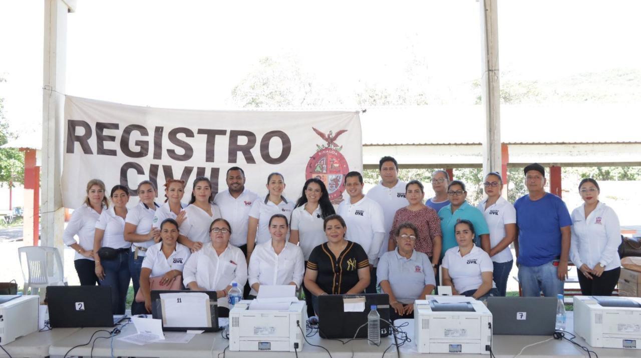 $!Gobierno de Rosario realiza más de 500 trámites de actas en Campaña de Registro Nacimiento gratis