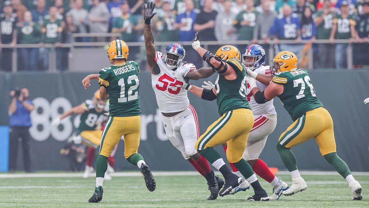 $!Los Giants derrotan a los Packers en Londres