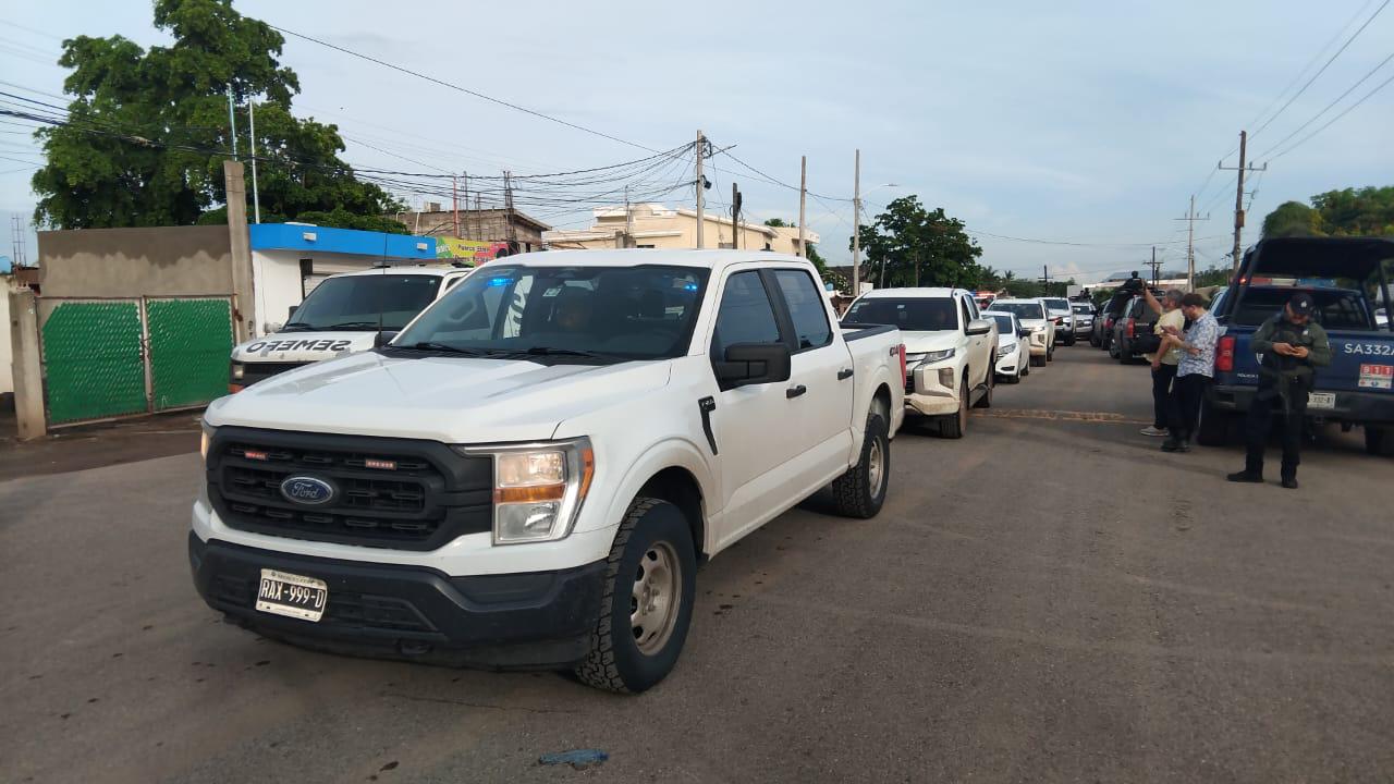 $!#GALERÍA | Desde el aire, escena del enfrentamiento en Culiacán