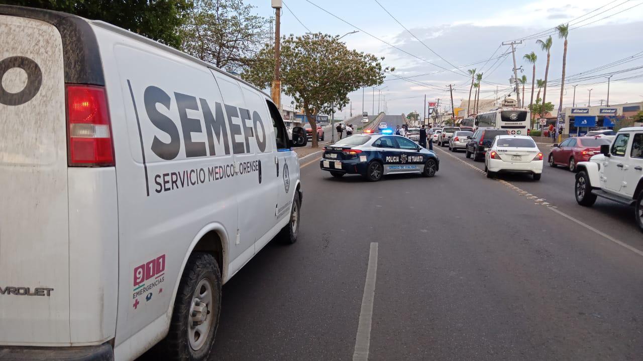 $!Muere hombre en situación de calle atropellado en calzada Aeropuerto, Culiacán