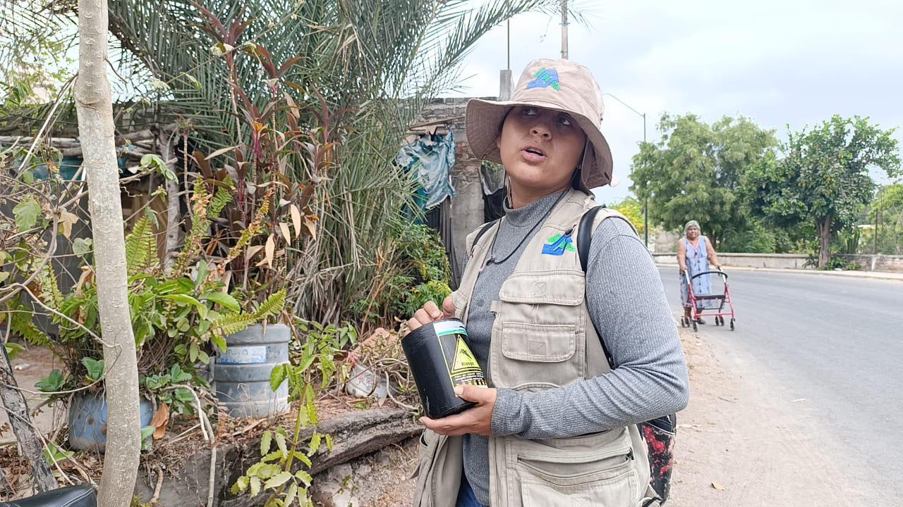 $!Jocelyn trabaja en la lucha diaria contra el dengue